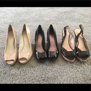 Lot of 9 West shoes- size 10